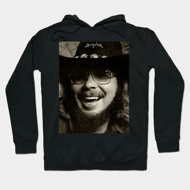 Hank Williams Jr / Vintage Hoodie by Don'tawayArt